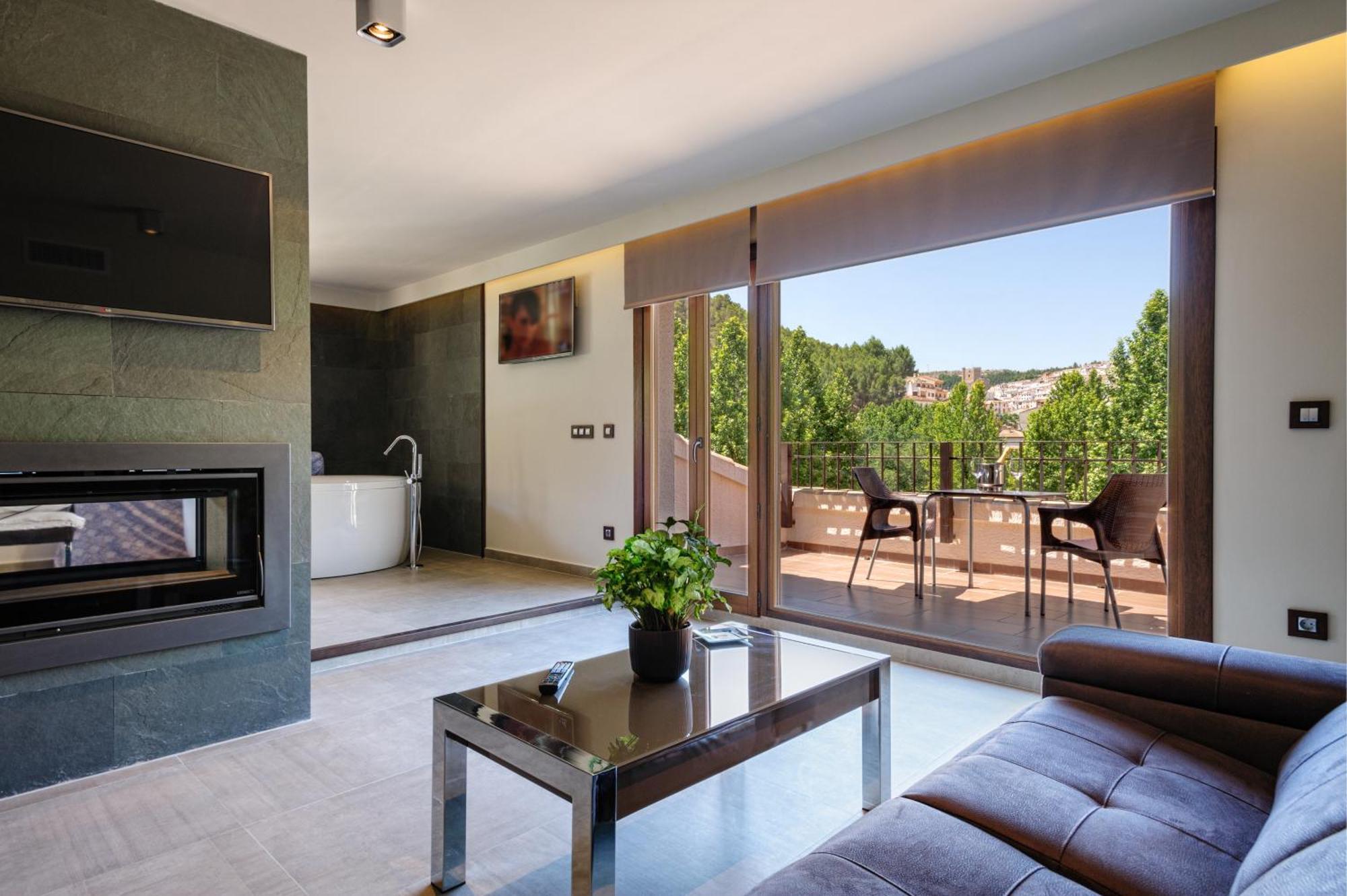 Suites Finca Los Olivos الكالا ديل جوكار الغرفة الصورة