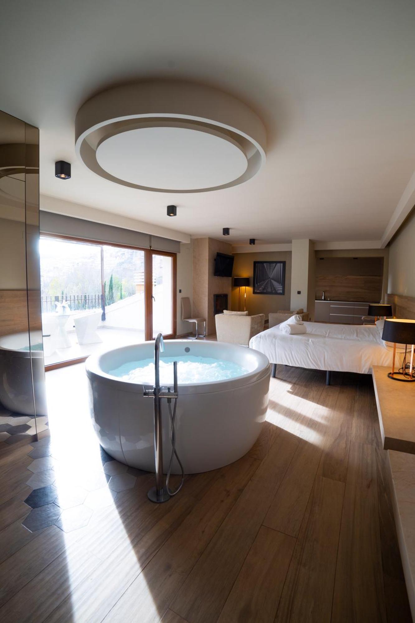 Suites Finca Los Olivos الكالا ديل جوكار الغرفة الصورة